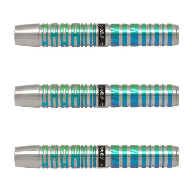 火の鳥 DARTS JAPAN(ヒノトリダーツジャパン) 戦神シリーズ 90T ROCKET(ロケット) レインボー 2BA　(ダーツ バレル ダーツセット ストレートバレル タングステン ダーツ シャフト ダーツ チップ ダーツ フライト ダーツ 矢 羽 darts barrel darts set)