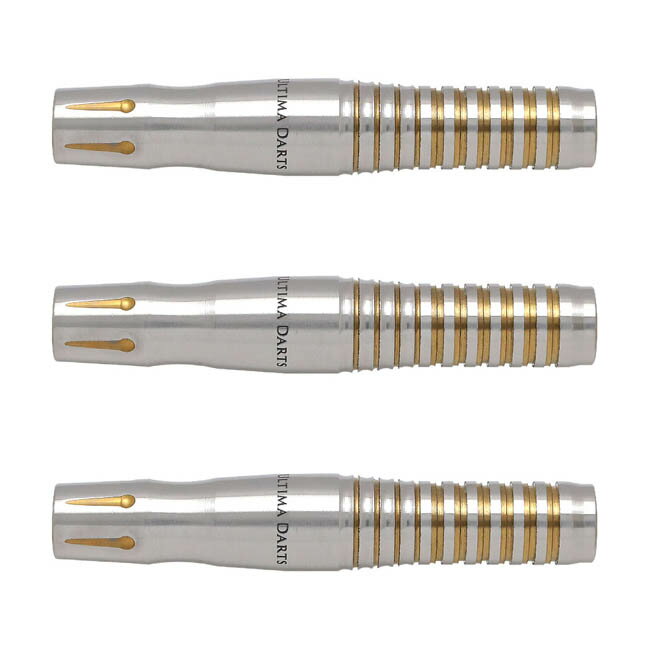 ULTIMA DARTS(アルティマダーツ) KAISER5(カイザー5) 2BA Type1 Gold 荏隈秀一選手モデル　(ダーツ バレル ダーツセット タングステン ダーツ シャフト ダーツ チップ ダーツ フライト ダーツ 矢 羽 darts barrel darts set)