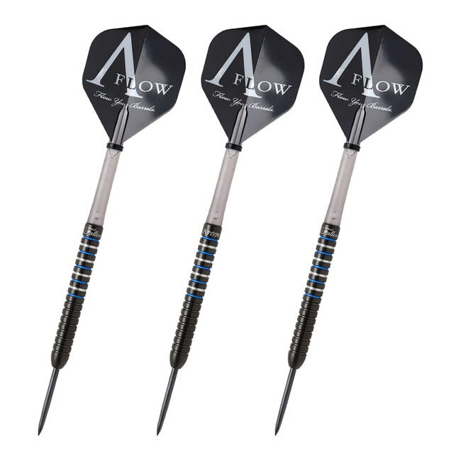 DYNASTY(ダイナスティー) A-FLOW BLACK LINE Fallon4 S(ファロン4S) STEEL ファロン・シャーロック選手モデル　(ダーツ バレル ダーツセット ストレートバレル タングステン ハードダーツ ダーツ シャフト ダーツ フライト ダーツ 矢 羽 darts barrel darts set) 2