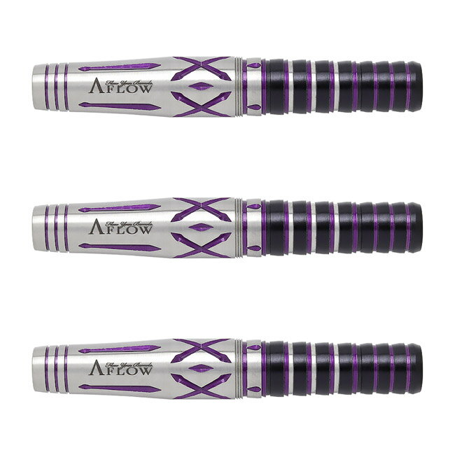 DYNASTY(ダイナスティー) A-FLOW BLACK LINE コーティングタイプ ILL3+(アイル3プラス) 2BA 22g 千葉幸奈選手モデル(ダーツ バレル タングステン ダーツセット ダーツ シャフト ダーツ チップ ダーツ フライト ダーツ 矢 羽 darts barrel darts set)