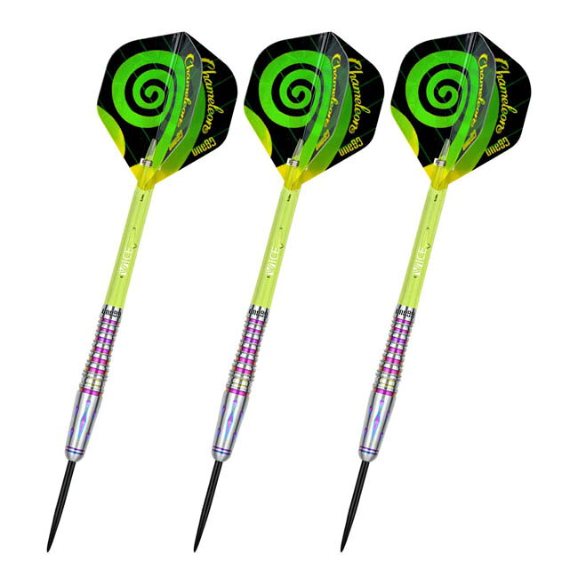 DARTS SHOP Hive (ダーツ ハイブ)のOne80(ワンエイティ) CHAMELEON TOPAZ(カメレオン トパーズ) STEEL 22g　(ダーツ バレル ダーツセット タングステン ダーツ シャフト ダーツ チップ ダーツ フライト ダーツ 矢 羽 darts barrel darts set)｜アングル2