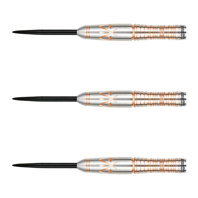 One80(ワンエイティ) Alice Law ver.3 STEEL 22g Rose Gold アリス・ロー選手モデル　(ダーツ バレル ダーツセット)