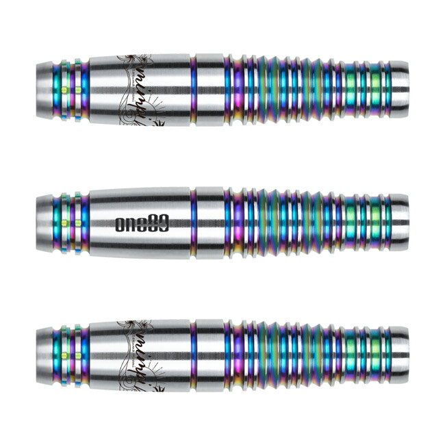 One80(ワンエイティ) mimpi(ミンピ) ver.2 2BA 18g レインボーコーティング 佐久間比呂美選手モデル　(ダーツ バレル ダーツセット)