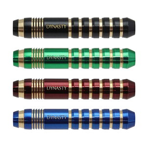 DYNASTY(ダイナスティー) BRASS DARTS SET TEN(テン) 2BA (ダーツ ストレートバレル ダーツ バレル ストレート ブラス ダーツバレル ダーツセット チップ ティップ フライト 羽 ケース 矢 darts darts barrel)