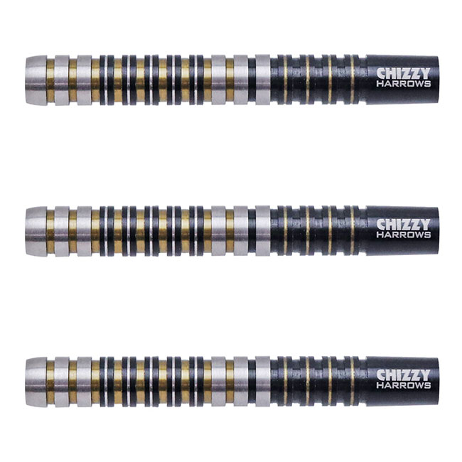 Harrows(ハローズ) CHIZZY(チズィ) 2BA 22g デイブ・チズネル選手モデル　(ダーツ バレル ダーツセット)