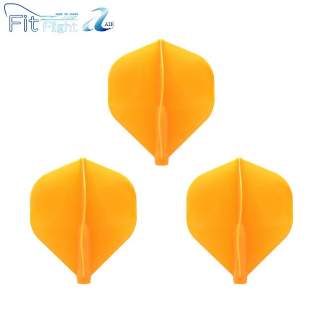 COSMO DARTS(コスモダーツ) Fit Flight【AIR】(フィットフライト エアー) スタンダード オレンジ 無地..