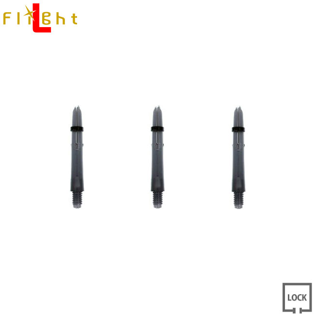LAROシャフト ブラック C190ラロ SHAFT L-Style ソフトダーツ ダーツシャフト (darts ダーツ シャフト)