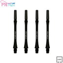 Fit Shaft Carbon スリムロック Cブラック ＜6＞フィットシャフト カーボンSlim Lock Black COSMODARTS コスモ ソフトダーツ ダーツシャフト カーボンシャフト カーボン (ダーツ シャフト darts shaft)