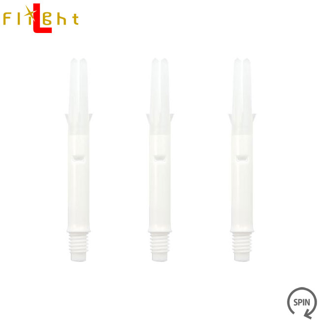 L-Shaft SILENT ストレート ホワイト ＜260＞エルシャフト サイレント Straight White Lシャフト ハウスダーツ ダー…