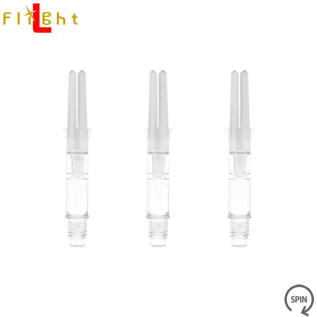 L-SHaft SILENT ストレート クリアー ＜190＞エルシャフト サイレント Straight Clear Lシャフト ハウスダーツ ダーツ シャフト darts shaft