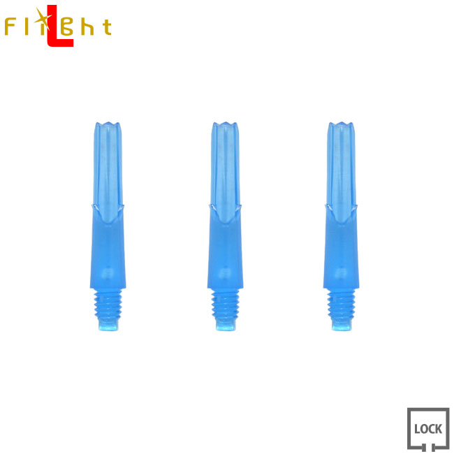 L-SHaft(エルシャフト) Lock ストレート クリアブルー ＜L130＞ (ダーツ シャフト ダーツシャフト darts shaft)