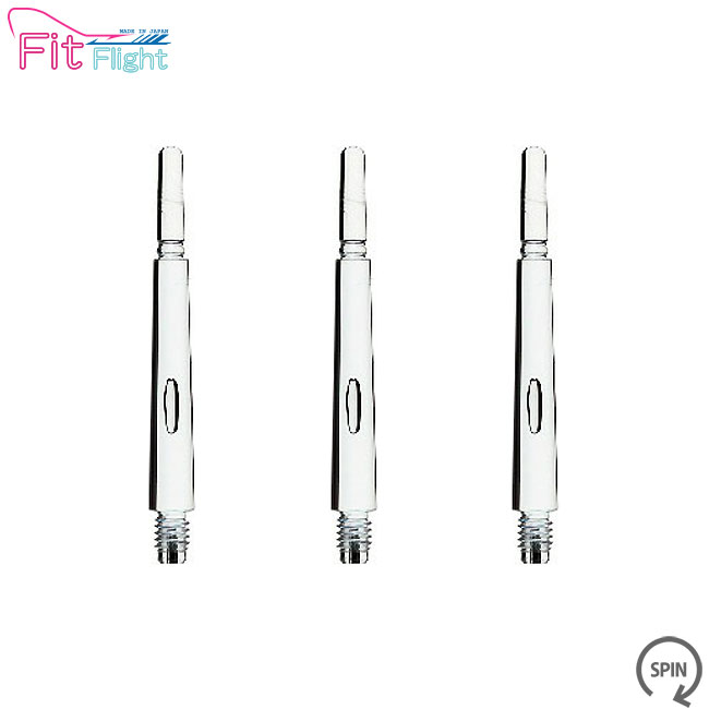 Fit Shaft GEAR ノーマルスピン クリア ＜サイズ5＞フィットシャフト専用 GEAR Nomal Spin Clear COSMODARTS コスモ フィットシャフトギア ソフトダーツ ダーツシャフト ダーツ シャフト フィットフライト