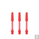 EDGE SPORTS(エッジスポーツ) マスターシャフトPLUS クリアレッド <ショート> (ダーツ シャフト darts shaft Master Sha...