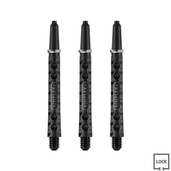 Harrows DIMPLEX Black Mediumハローズ Shaft ディムプレックス ミディアム ブラック ソフトダーツ ダーツ darts ダーツ バレル ダーツバレル ハローズ harrows