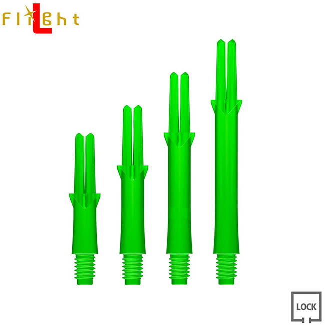 L-style(エルスタイル) L-SHaft(エルシャフト) Lock ストレート ＜グリーン＞　(ダーツ シャフト darts shaft)