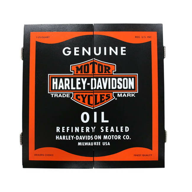 HARLEY-DAVIDSON(ハーレーダビッドソン) Oil Can Cabinet Only 61912 (ダーツ ボード キャビネット darts dartboard) 送料無料