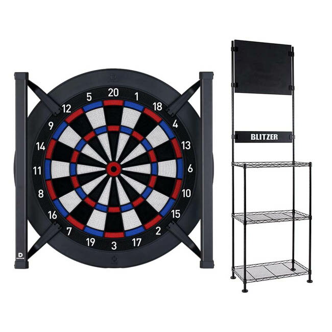 楽天DARTS SHOP Hive （ダーツ　ハイブ）【セット商品】DARTSLIVE Home（ダーツライブホーム） & BLITZER ダーツスタンド BSD21-BK & DARTSLIVE Home LED LIGHT　（ダーツ ボード）