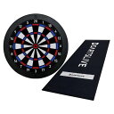 【セット商品】DARTSLIVE Home(ダーツライブホーム) & DARTSLIVE 防炎ラベル付スローマット (ダーツ ボード)