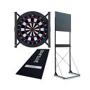 【セット商品】DARTSLIVE Home(ダーツライブホーム) & D.CRAFT ダーツスタンド アルテミス & DARTSLIVE 防炎ラベル付スローマット & DARTSLIVE Home LED LIGHT (ダーツ ボード スタンド)