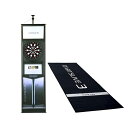 【セット商品】DARTSLIVE Home&DARTSLIVE ポールスタンド&DARTSLIVE3 防炎ラベル付スローマット&DARTSLIVE3 タペストリー (ダーツ ボード)