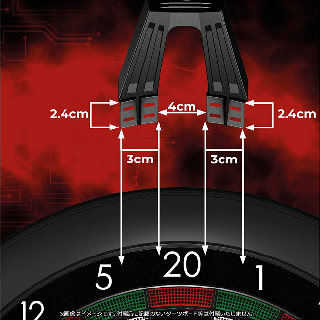 MISSION DARTS(�ߥå���������) Torus(�ȡ��饹) ST DARTBOARD Light��(������ �ܡ��� ����������)