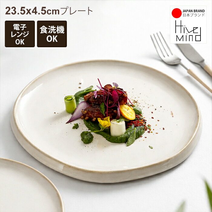 【10%OFFクーポン 4/17まで】Hive Mind ディナープレート 20.5cm 2枚セット シンプルデザイン プレート皿 平皿 ワンプレート テーブルウェア 食洗機対応 電子レンジ対応 おしゃれ プレゼント 贈り物