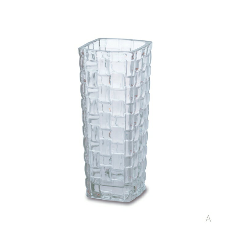 花瓶 フラワーベース ガラスボトル 一輪挿し インテリア クリア 玄関 モダンリビング 模様替え ディスプレイ デコレーション ナチュラル 北欧 おしゃれ かびん 花器 花びん 角型 丸型 ラウンド [2]