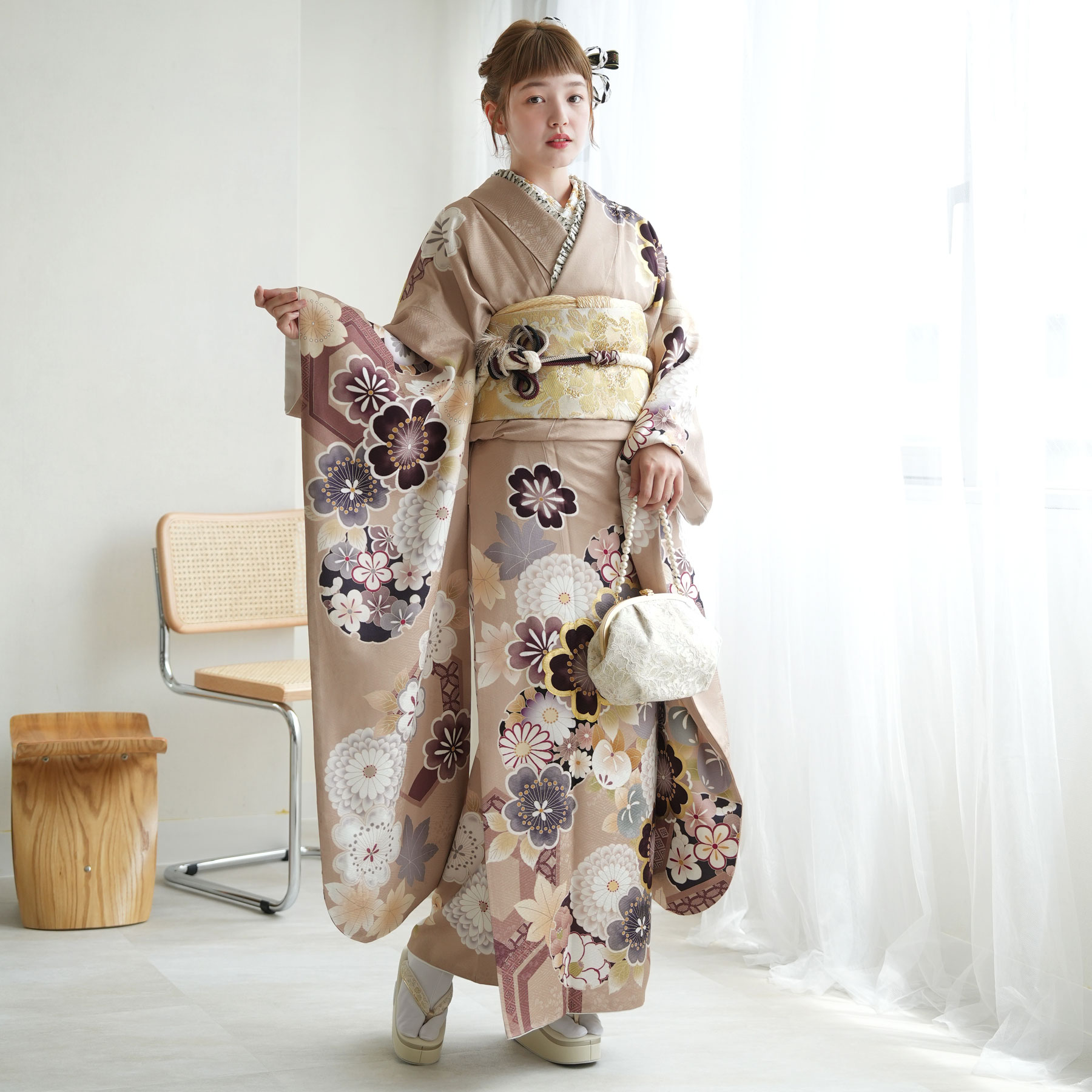 楽天市場】ピンクベージュ(着物セット|和服):レディース 楽天市場】ピンクベージュ(着物セット|和服):レディース
