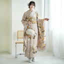 【レンタル】 成人式 振袖 レンタル 女性 振袖セット 着物 21点セット フリーサイズ(身長155-170cm) 結婚式 花 フルセット 薄ピンク ニュアンス...