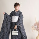 【レンタル】 振袖 21点セット utatane フリーサイズ(身長約152cm-162cm) 振袖セット 日本製レース 女性 墨黒 モノクロ フラワーレース 上品 刺繍 西陣織袋帯 大人 成人式 結婚式
