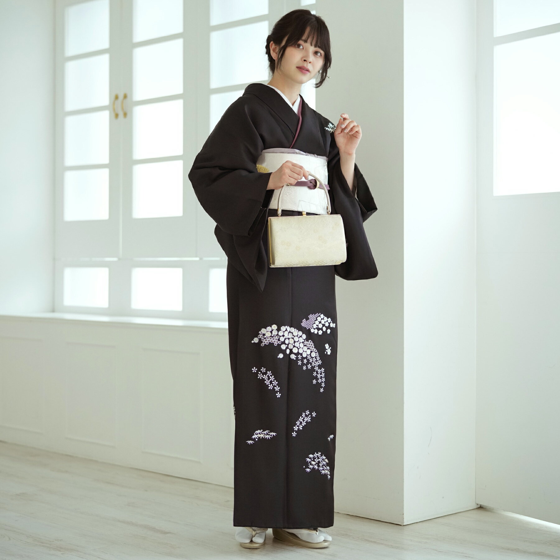 【レンタル】 訪問着 レンタル 結婚式 着物レンタル 20点セット 古典柄 レトロ アンティーク系 