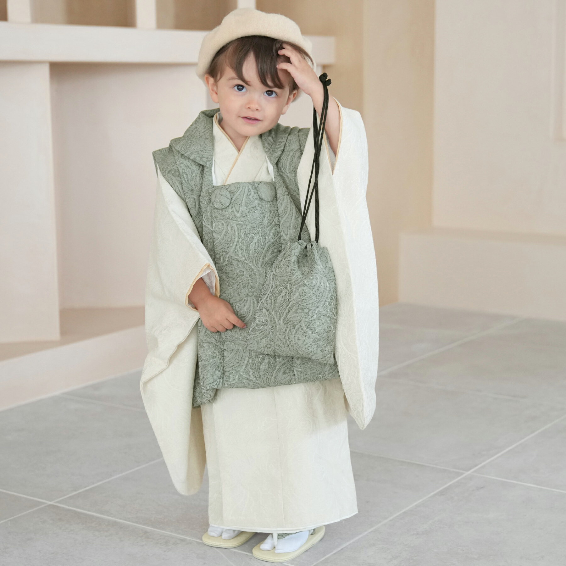 【レンタル】 【利用可能期間 2025/12/14以降】 七五三 3歳 男の子 セット utatane 88cm-105cm前後 往復送料無料 フルセット ペイ...