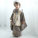 【レンタル】 【利用可能期間 2025/12/6以降】 七五三 3歳 着物 セット ひよこ商店 88cm-105cm前後 着物 フルセット 花 被布セット 茶 ...
