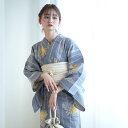 【20%OFF】浴衣 3点セット ( 浴衣 帯 下駄 ) 注染 ( 本染め ) utatane フリーサイズ(身長155-165cm) 浴衣 セット ゆかた 花...