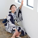 【70%OFF】【utatane 高級変わり織 浴衣3点セット 藍色に古典菖蒲と御所車】ここでしか買えない昭和初期アンティーク復刻版 フリーサイズ 浴衣セット(...