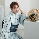 【utatane 高級変わり織 浴衣3点セット 淡い水色ぼかしに碧色の千鳥】ここでしか買えない昭和初期アンティーク復刻版 フリーサイズ 浴衣セット(ゆかた・帯・...
