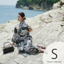 【30%OFF】【utatane 高級変わり織 浴衣3点セット 灰緑に揚羽】ここでしか買えない昭和初期アンティーク復刻版 プチサイズ(150-160cm)Sサイ...