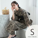 【30%OFF】【ニコアンティーク 高級変わり織 浴衣3点セット 焦げ茶によろけ草】みんなと違う浴衣を着よう!個性派きものブランドNicoAntique プチサ...