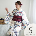 【utatane 高級変わり織 浴衣3点セット きなりにえんじとからしの花輪】ここでしか買えない昭和初期アンティーク復刻版 プチサイズ(150-160cm)Sサ...