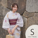 【utatane 高級変わり織 浴衣3点セット 淡藤色の切子紋と松】ここでしか買えない昭和初期アンティーク復刻版 プチサイズ(150-160cm)Sサイズ 浴衣...