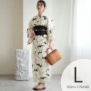 【ニコアンティーク 高級変わり織 浴衣3点セット オフホワイト蝙蝠】みんなと違う浴衣を着よう!個性派きものブランドNicoAntiqueの2025年新作 トール...
