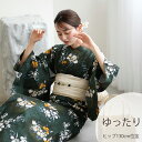 【utatane 高級変わり織 浴衣3点セット 錆緑に照る菖蒲】ここでしか買えない昭和初期アンティーク復刻版 ゆったりサイズ(ヒップ約130cm位まで対応)3Lサイズ 浴衣セット(ゆかた・帯・下駄)うたたね 上質 国産生地 国内染色