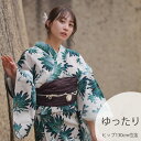 【utatane 高級変わり織 浴衣3点セット 溶け込むグリーンの大輪の花】ここでしか買えない昭和初期アンティーク復刻版 ゆったりサイズ(ヒップ約130cm位ま...