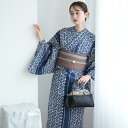 【utatane セパレート高級変わり織 二部式浴衣3点セット 紺色の絞り柄】ここでしか買えない昭和初期アンティーク復刻版 フリーサイズ 浴衣セット(ゆかた上下...