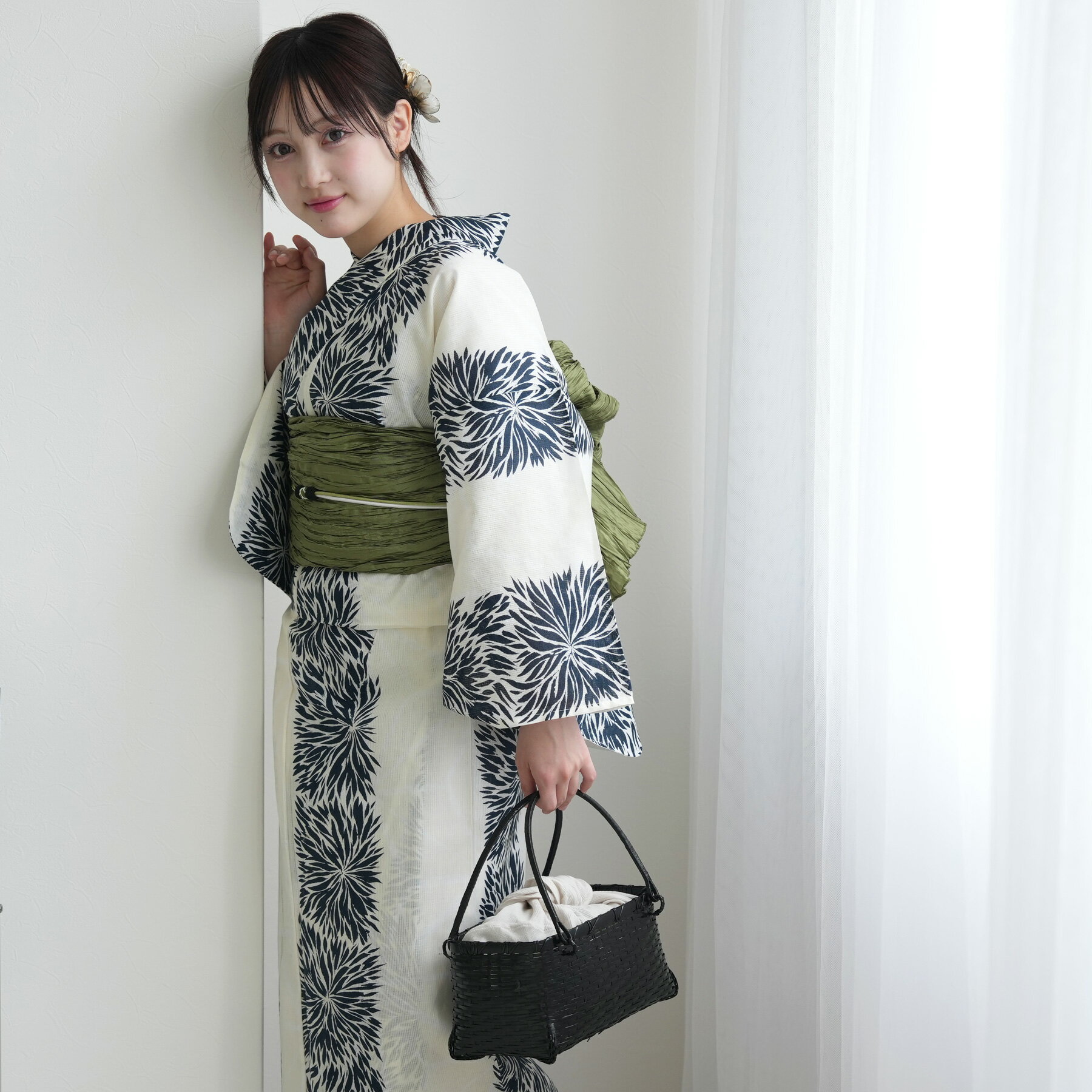 楽天市場】浴衣 セパレート（柄麻の葉）（浴衣セット｜和服