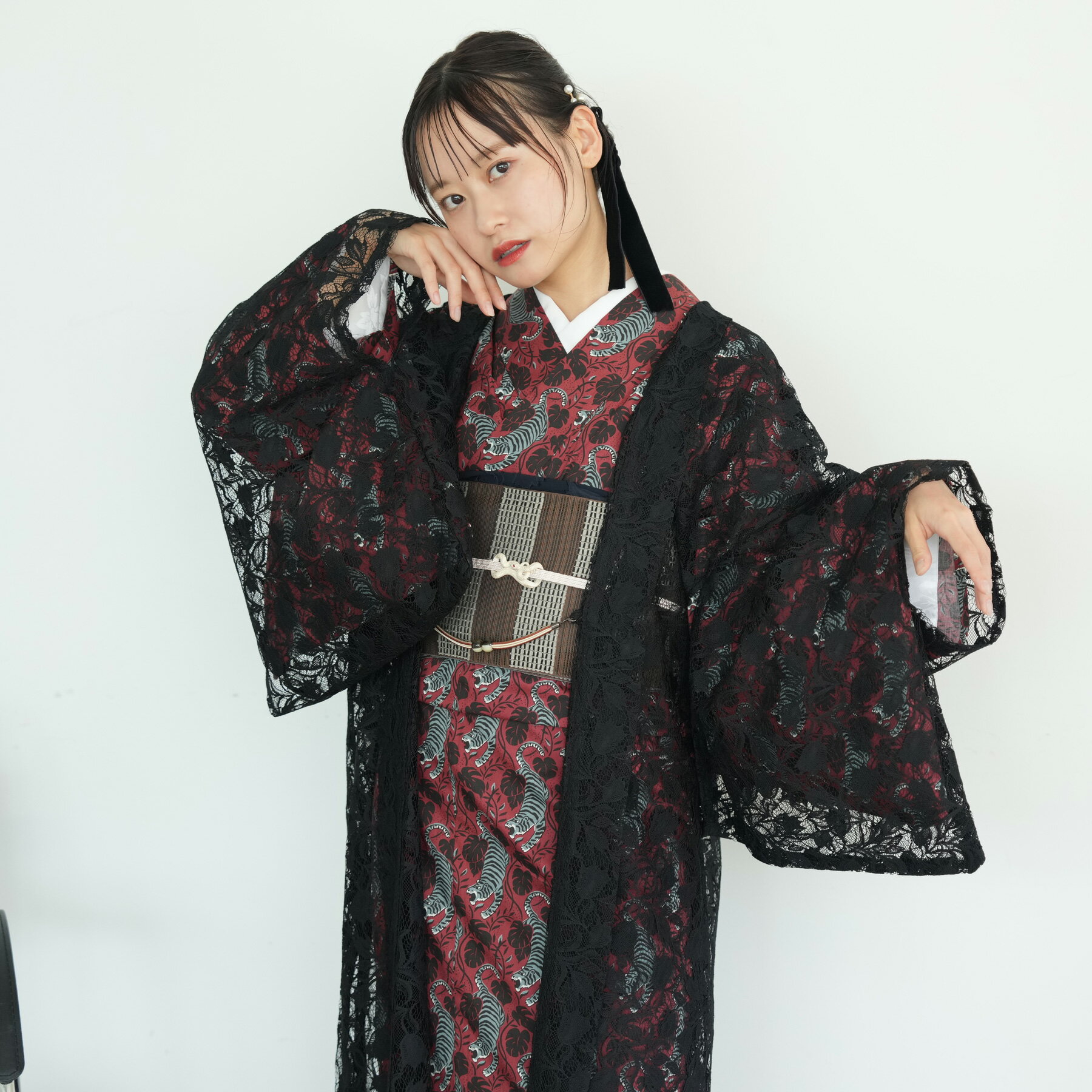 楽天市場】生地 花柄(カラーブラック)(着物|和服 楽天市場】生地 花柄(カラーブラック)(着物|和服