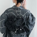 【10%OFF】【utatane 本麻 近江縮兵児帯 黒】レディース 女性 日本製 国産 夏用 浴衣 夏着物 天然素材 麻100% 単品 綿着物 普段着 紬 麻...