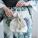 【utatane 2wayリボン ショルダー巾着バッグ】普段使いもできる、袴(はかま)用バッグ/浴衣(ゆかた)用バッグ 日本製 国産生地 袴 卒業式 ミニバッグ ブランド レース ホワイト