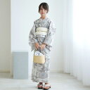 【ひよこ商店 低身長コーデ・Jrサイズ 高級変わり織 浴衣3点セット 銀灰色に菊爛漫】 人気着物ブランドの昭和レトロくすみカラー ジュニア浴衣セット(ゆかた・帯・下駄)140cm 150cm 小柄 ハイジュニア 小学生 中学生 大人 レトロ キッズ 国産生地 国内染色 上質