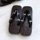 【ニコアンティーク 鎌倉彫 メンズ下駄 LLサイズ 鷹】伝統工芸 紳士 男性 25.5~28cm 単品 国産 日本製 高級桐下駄 右近 希少 桐下駄 浴衣 着物 和装小物 レトロ 粋 昭和レトロ 男前下駄